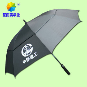 【中鐵建工廣告?zhèn)?高爾夫雨傘 雙層傘 訂做傘】價格_廠家_圖片 -